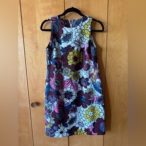 Ann Taylor Factory Sleeveless Floral Dress Size 2